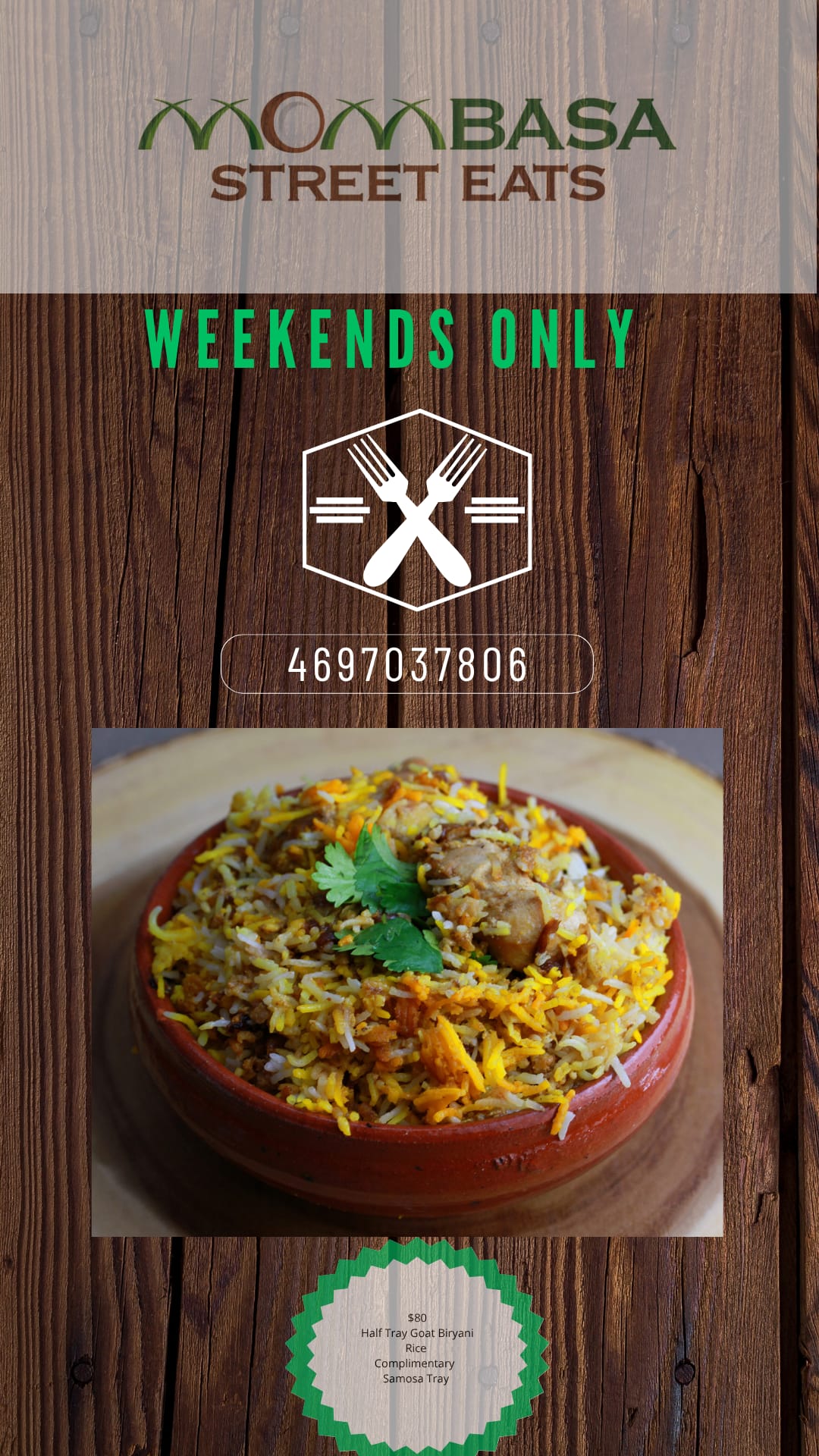 Read more about the article Sunday Family Platter Special.